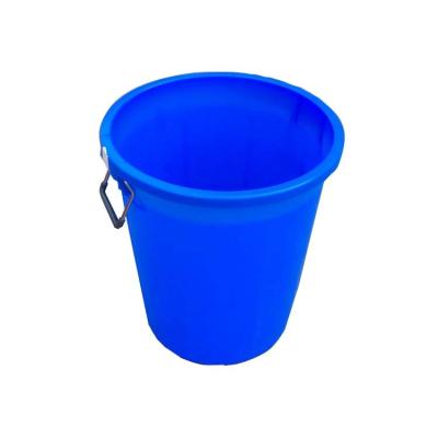 China Food Grade Plastic Bucket Plastic Drum Blue Plastic Drum For Food for sale