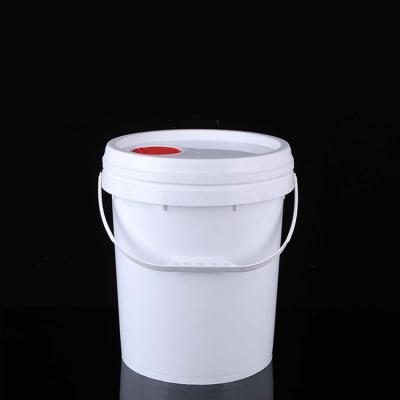 China Smooth Surface For Packaging Plastic Bucket White Paint Coating Barrel for sale