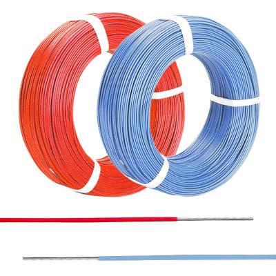 China El cable de alta temperatura del high temperature de PTFE aisló el gancho encima del alambre para los aviones militares en venta