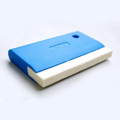 China New Design Viable Wool Felt Scraper Car Colors Film Scraper Large Area Special Construction Scraper for sale