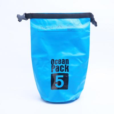 China 20D Lakes Ocean Nylon Bag Backpack Dry Bag Blue Lightweight Waterproof Floating Bag For Phone bolsa seca for sale