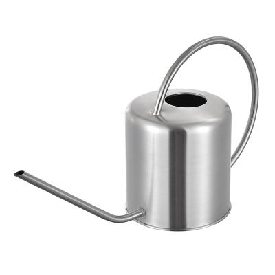 China Metal 0.9 Liter Stainless Steel Watering Can Watering Can Household Watering Can Gardening Sprayer for sale