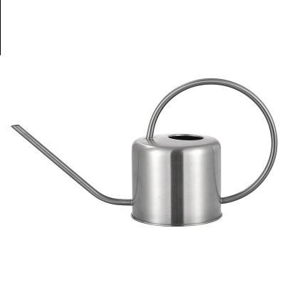 China Metal Design Stainless Steel Watering Can 1.3L Long Spout Sprinkler Can, Modern Style for sale