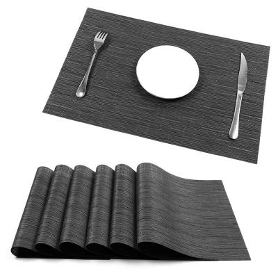 China Environmental Sustainable High Quality Elegant Pattern Silicone Table Place Mat for sale