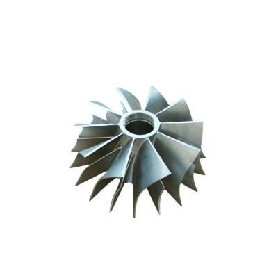 China 5 Shaft Stainless Steel CNC Motorcycle Water Pump Water Pump Impeller Aluminum Rotating Machining Auto Parts for sale