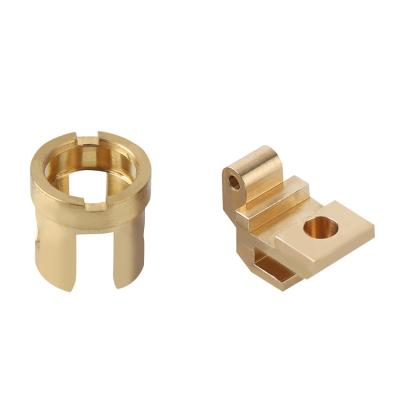 China Dongguan Aluminum High Demand Brass CNC Turned Hardware Parts Into Electrical. elect. for sale