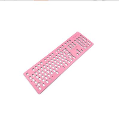 China CNC Keyboard Frame Key Case Aluminum Machining Metal Parts Manufacturing Customized Mechanical Keyboard for sale