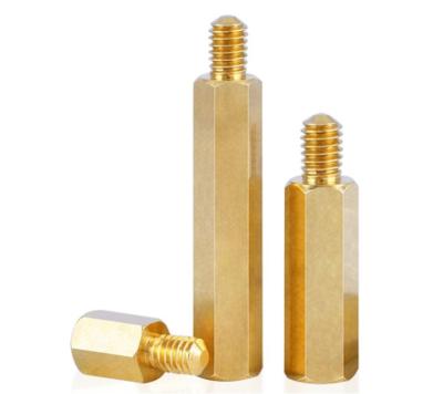 China Custom Stainless Steel M2 M2.5 M3 Male Female Brass Standoff Screw Hex PCB Standoff Spacer for sale