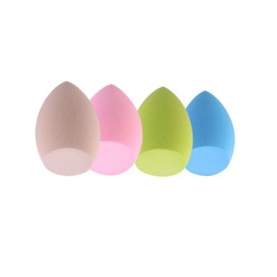 China Mauri High Quality Non-latex Color Facial Beauty Powder Blast Makeup Sponge Super Soft Olive 4*6.4cm for sale