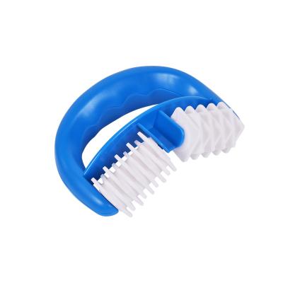 China Hot Selling Anti Cellulite Body Massage Roller Blue Plastic Tools Massager for Legs Arms Back Muscle Pain Relief for sale