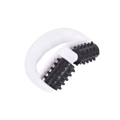 China Hot Selling Body Anti Cellulite Massage Roller Back+White Plastic Massage Tools For Legs Arms Back Muscle Pain Relief for sale