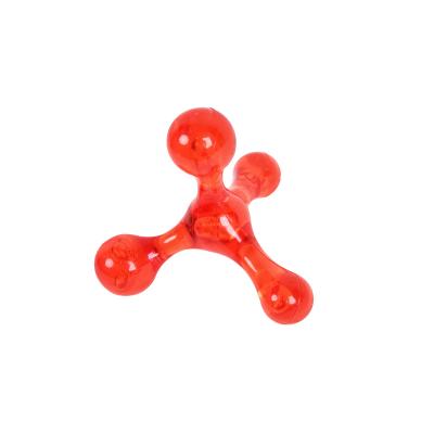 China Body Mini Massage Tool Handheld Plastic Four Point Hand Massager For Legs Arms Back Muscle Pain Relief for sale