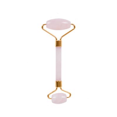 China Cellulite reduction. Hot Sale jade rodillo de pelo Crystal Relieve Fine Lines Natural Skincare Rose Quartz Facial Massage Tools face neck massager for sale