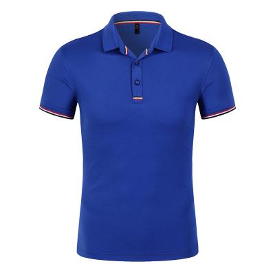 China 200 Gsm 40S Royal Mens Breathable Polo Shirts For Men for sale