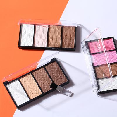 China Concealer Face Makeup Shading Powder Pressed Powder Makeup 4 Colors Brighten Skin for sale