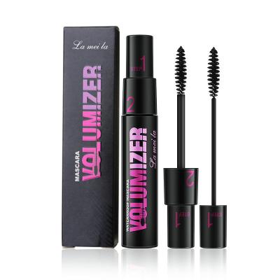 China Lash Mascara Private Label 4D Natural Water Resistant Long Lasting Black Fiber Eyelash Lengthening Mascara for sale