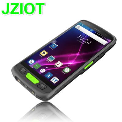 China Handheld computer JZIOT V9000P 5.5 terminal 2D handheld scanner PDA Android 9.0 inch Android NFC reader barcode data for sale