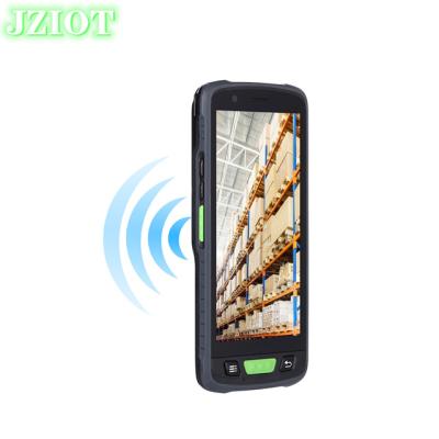 China JZIOT V9000P Computer GPS Handheld NFC RFID Data Terminal PDA Barcode Scanner Android Android 9.0 Smartphone for sale