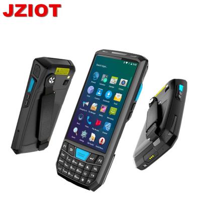 China Barcode Scanner 4G China Smartphone Android PDA Mobile Handset Barcode Scanner with RFID Writer Card Reader with Industrial IP66 for sale