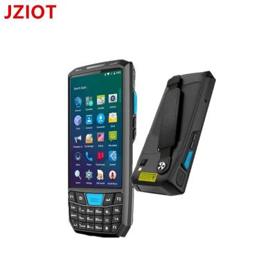 China Best Smartphone PDA Terminal Handheld PDA Price JZIOT V80 Android 8.1 PDA POS with NFC Reader 1d bacode scanner PDAS for sale