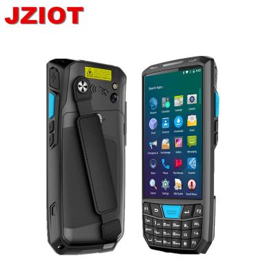 China Rugged Handheld Barcode Scanner JZIOT V80 Android 7.0 Terminal 1D/2D Barcode Scanner PDA for sale