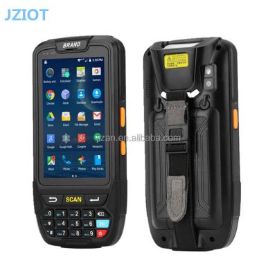 China Android PDA handheld computer barcode scanner printer combo with wifi 3g nfc reader for sale