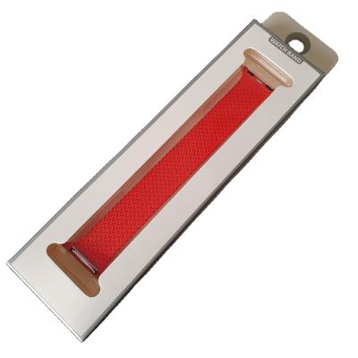 China Cheapest Coated Paper + PVC Custom Design Cardboard Box Watch Strap Watchband Shipping Box for sale