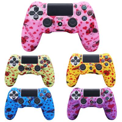 China For PS4 Soft Silicone Control Case Cover For Playstation 4 Dual Shock 4 For PS4 Controller Skin Gamepad Joystick Case Game Accessories for sale