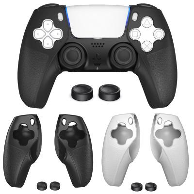 China Anti-Slip Silicone Soft Silicone Protective Cases For Sony Playstation 5 Controller Joystick Cover Skin Shell For PS5 Console Gamepad Case for sale