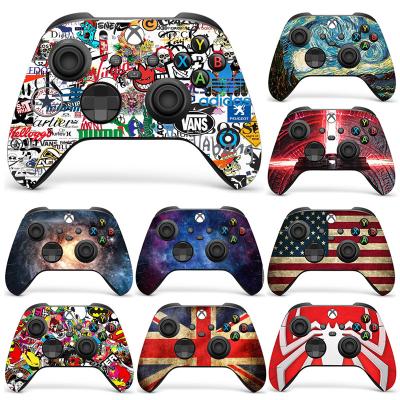 China For Xbox Series X S Skin Protector Sticker For Xbox Series X S Controller Vinyl Skin Protector Sticker Gamepad Decals Cover Video Game Accessories for sale