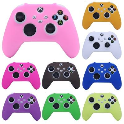 China For Xbox Series S X Soft Silicone Gamepad Usage-Resistant Cover Device Skin Grip Case Joystick Cover For Xbox Series S X Controller Skin for sale