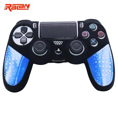 China For PS4 Soft Silicone Controle Protective Cases For PS4 Controller Skin Dual Shock 4 Gamepad Cases Joystick Cover For Playstation 4 for sale