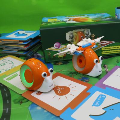 China DIY TOY China Factory Screen Free Children Program Educational Toys Robot Kit for sale