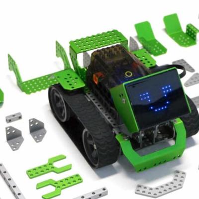 China DIY TOY Robobloq STEM Robot Kit - DIY 6 in 1 Advanced Mechanical Building Block with Remote Control for Kids Programming and Coding for sale