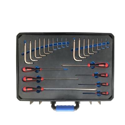 China Hand Tools Supplier in China Factory Sparking Non Handy Tools Kits 40 Pcs Beryllium Copper Set Wrench Screwdriver Pliers Hex Wrench for sale