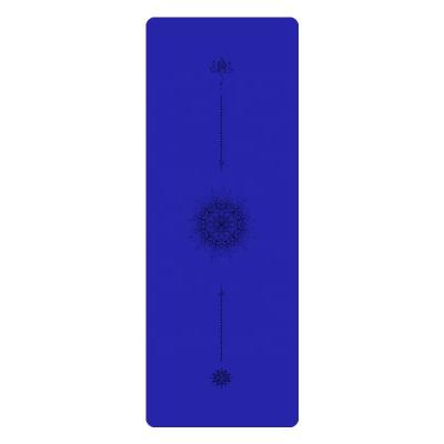 China Good eco-friendly yoga mat PU natural rubber printed PU yoga mat for sale