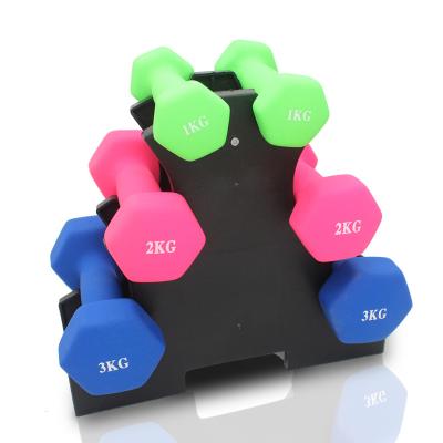 China Quality Guaranteed Low Price Durable Small Color Hex Dumbbells Gym Sporting Goods Dumbbells for sale