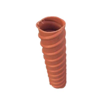 China Chinese Orange Prestressed Circular Concrete Plastic HDPE Corrugated PIPE for sale