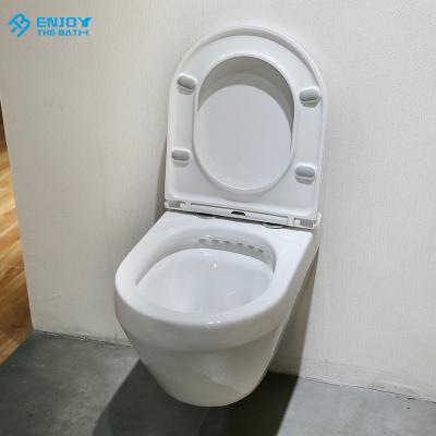 China Concealed white tank washdown /siphonic commode color wc toilet set/ceramic bathroom set for sale