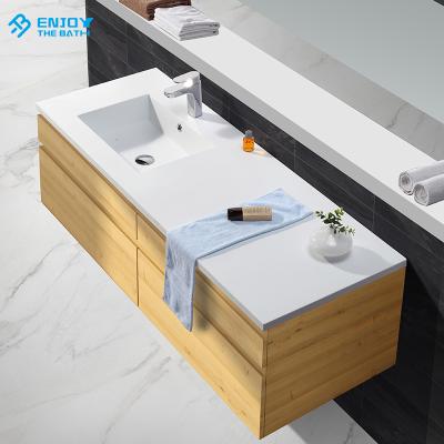 China Stain Resistance Elegant White Basin Cabinet Matte Finish Solid Outdoor Sink for sale