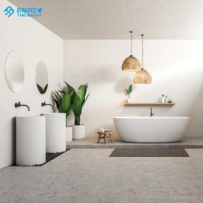 China Shenzhen Elegant Factory Slim Hand Freestanding Wash Basins For USA for sale