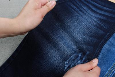 China 9.7Oz Denim Spandex Fabric Medium Spandex Denim Material Cotton Polyester for sale