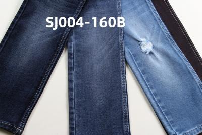 China 12 onzas de tejido de denim de color azul oscuro para jeans. en venta