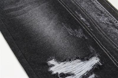 China 11.5 Oz 100% Cotton Denim Fabric Sulfur Black Textile For Man Woman Jeans Material No Elastic Textiles Fabric for sale