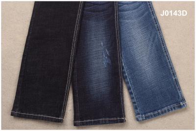 China Rayon-Denim-Gewebe mittleres Gewichts-starkes dunkelblaues 10,6 Unze 1.3% für Kleider zu verkaufen