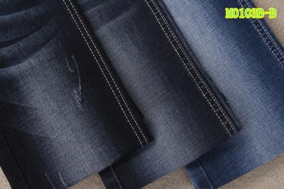 Cina L'alta falsificazione di allungamento di 9 Oz tricotta l'elastam del poliestere 3 del cotone 24 del tessuto 71 della saia del denim in vendita