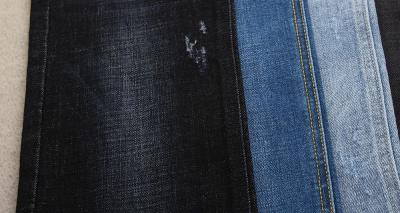 China Heavy Weight Crosshatch Slub stretch Japanese Selvedge Denim Fabric Material 11oz for sale