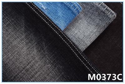 China Dark 10.8oz 74% Ctn 25% Poly 1% Spx Stretch Cotton Polyester Denim Fabric for sale