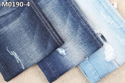 Cina Tessuto blu scuro del denim dell'elastam del cotone di GOTS con la larghezza trasversale del ringrosso 150 della covata in vendita