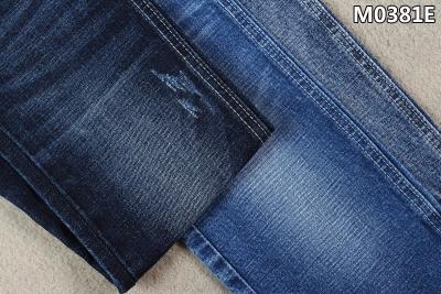 China 99% Cotton 1% Spandex Crosshatch Denim Fabric 12oz Heavy Men Jeans Material for sale